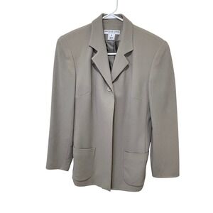 Josephine Chaus‎ Blazer Career Office Wear Neutral Jacket Size 6